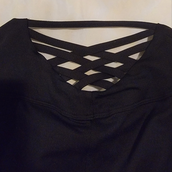 New w/o Tag Bombshell Sportswear Sexy Back Leggings - L - Picture 6 of 12